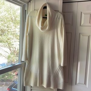 White Anthropologie Sweater Dress